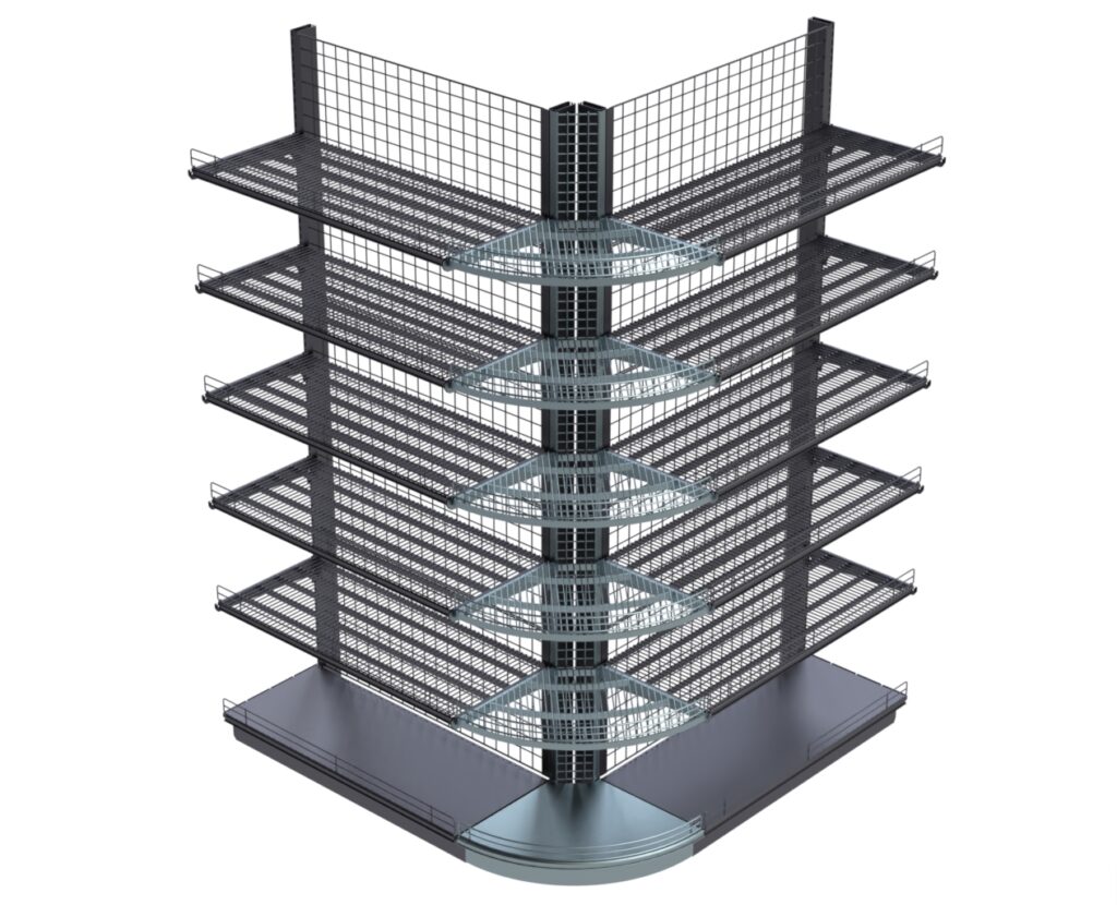 وحدة الزاوية الخارجية البيضاوية ( شبكي )